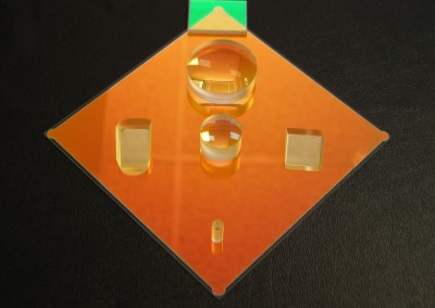 Lenses with AR coating